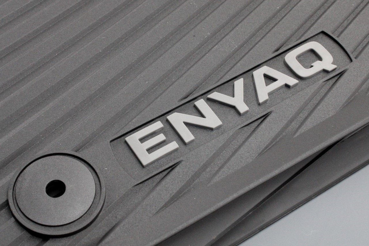 Skoda Enyaq iV 2021-on rubber floor mats set (front & rear) 5LA061500A