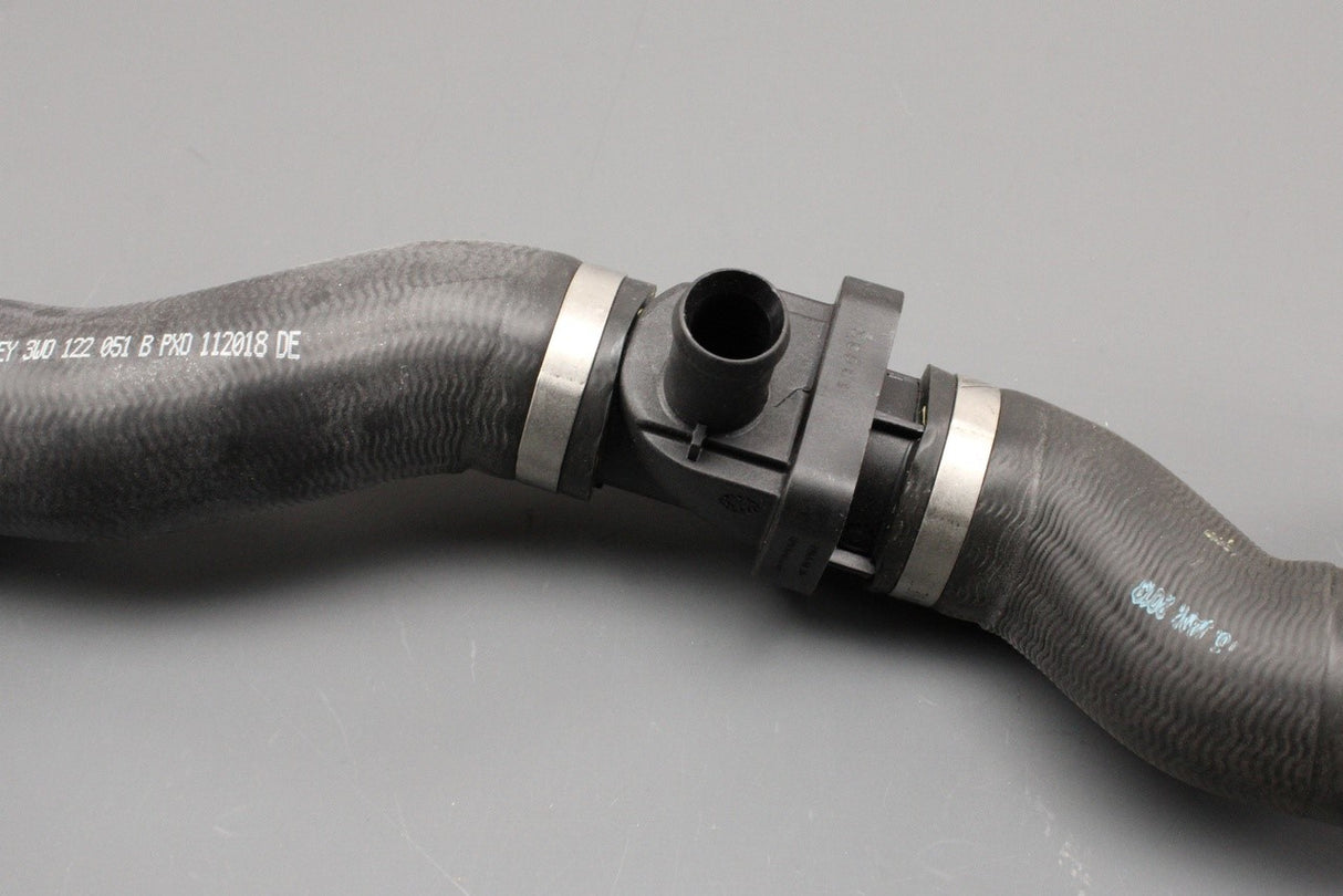Bentley Continental GT GTC 04-10 6.0 radiator coolant hose 3W0122051B