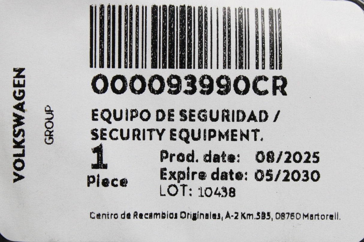 SEAT accessory safety and first aid kit 000093990CR