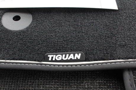 VW Tiguan Allspace 2018- Premium textile carpet mat set RHD 5NL061270C