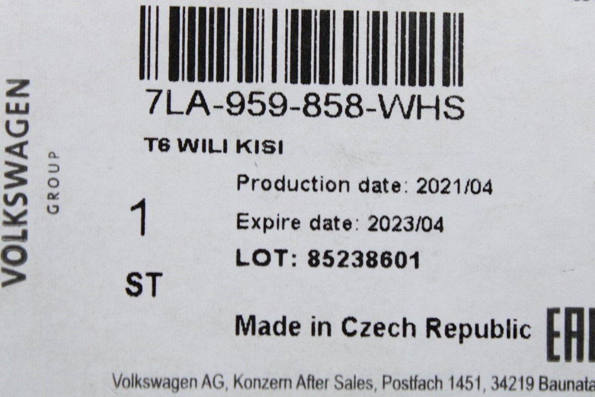 VW Transporter T6.1 2020-On drivers side window switches 7LA959858 WHS