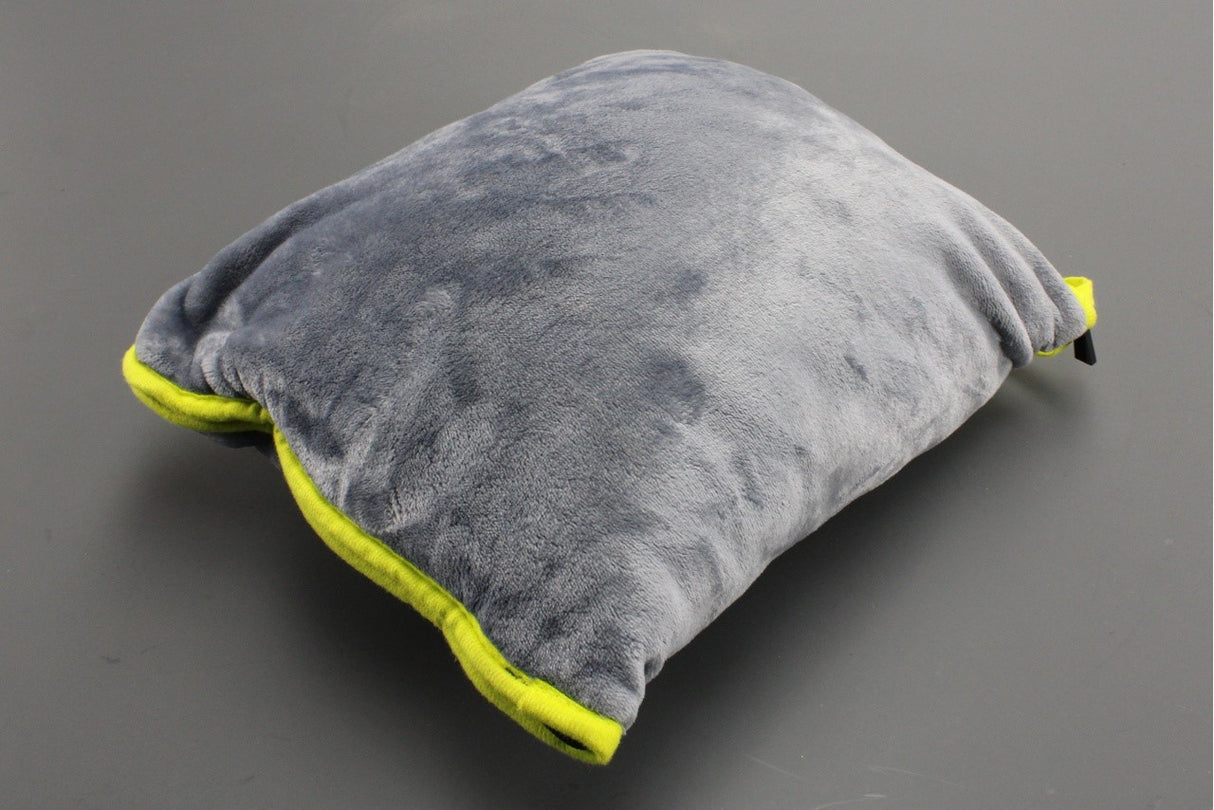 Skoda Accessory 2-in-1 blanket/pillow Anthracite/Yellow 000084509C