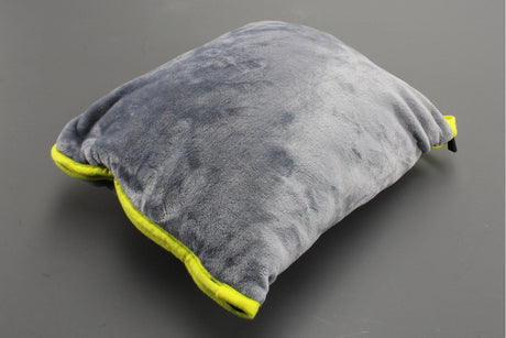 Skoda Accessory 2-in-1 blanket/pillow Anthracite/Yellow 000084509C