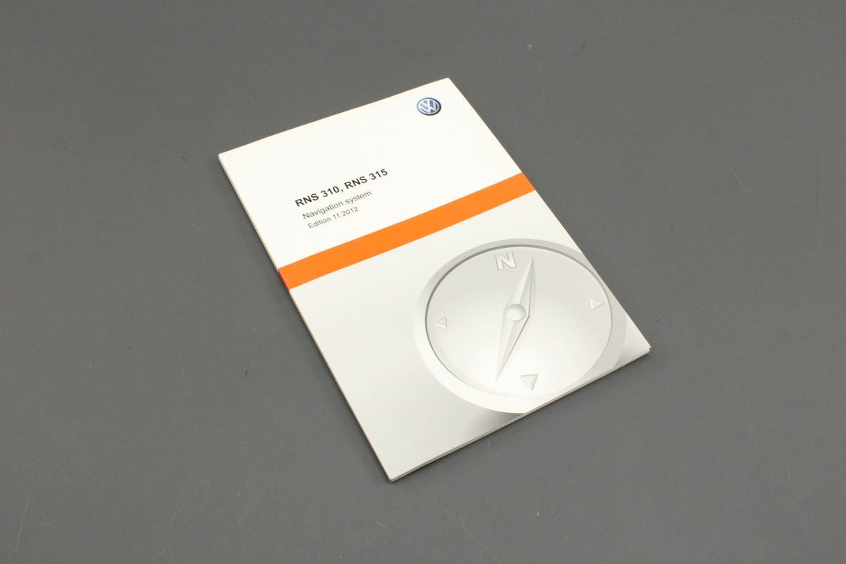 VW RNS 310 315 instruction booklet manual 1325R6N3120