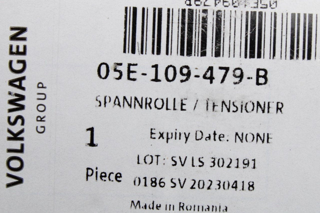 VW Audi Skoda SEAT 1.5 TSI TFSI timing belt tensioner roller 05E109479B