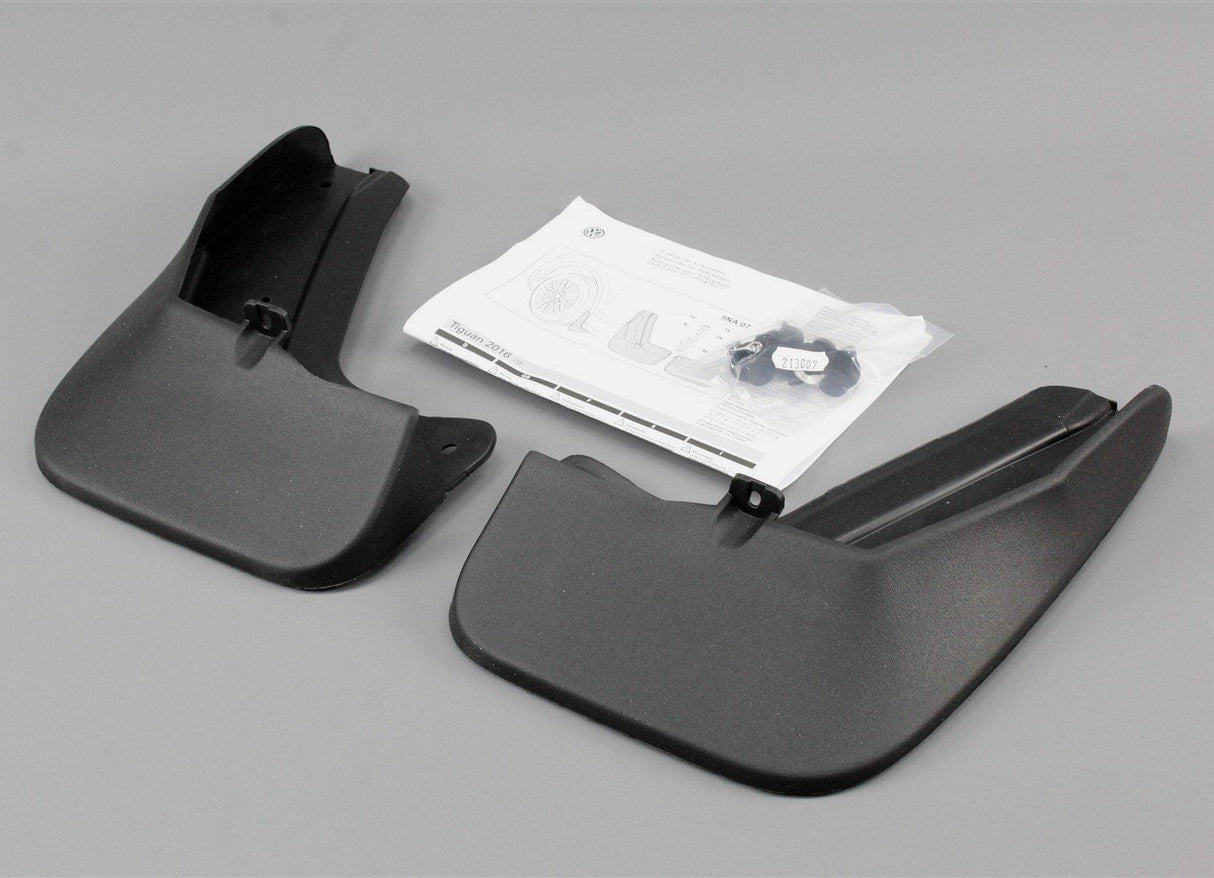 VW Tiguan 2016-on accessory front mud flaps set 5NA075111