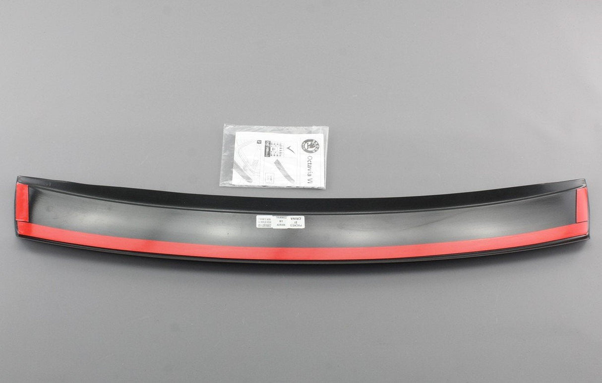 Skoda Octavia Saloon 13-17 Rear bumper load protector black ZGB5E0071101