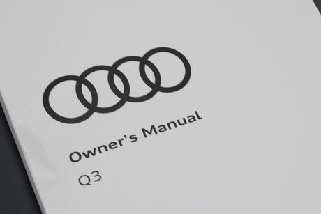Audi Q3 2019-on owners manual booklet (edition 2020) 83A012720AG