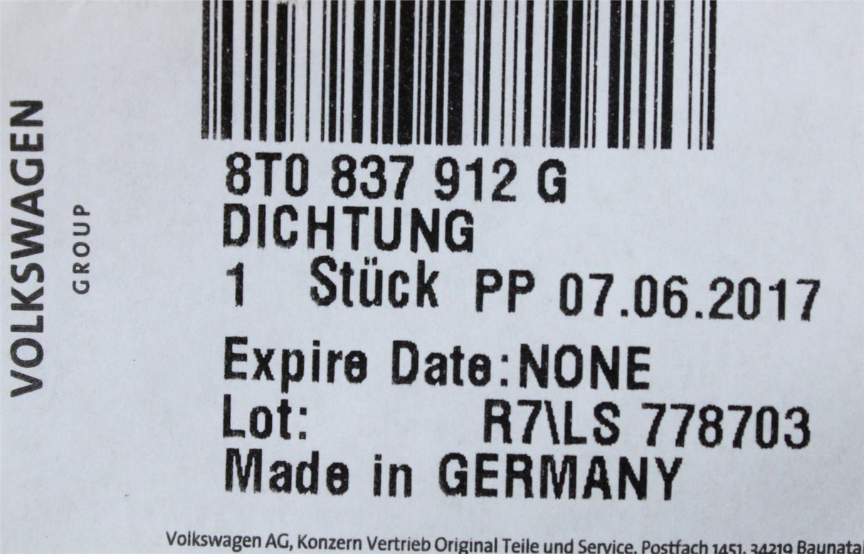 Audi A5 Coupe 2008-11 RHD window regulator repair kit (right) 8T0898462