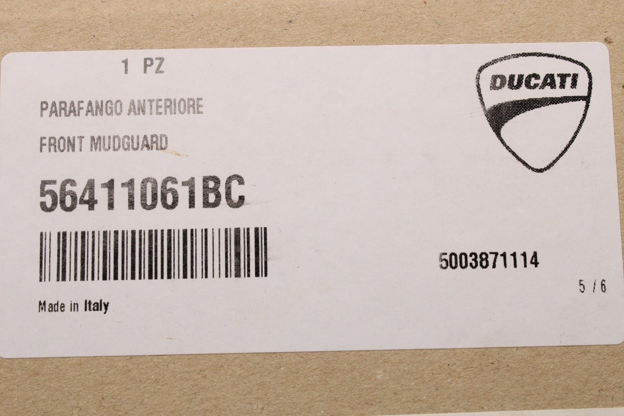 Ducati Multistrada 1200 2013-14 front mudguard 56411061BC