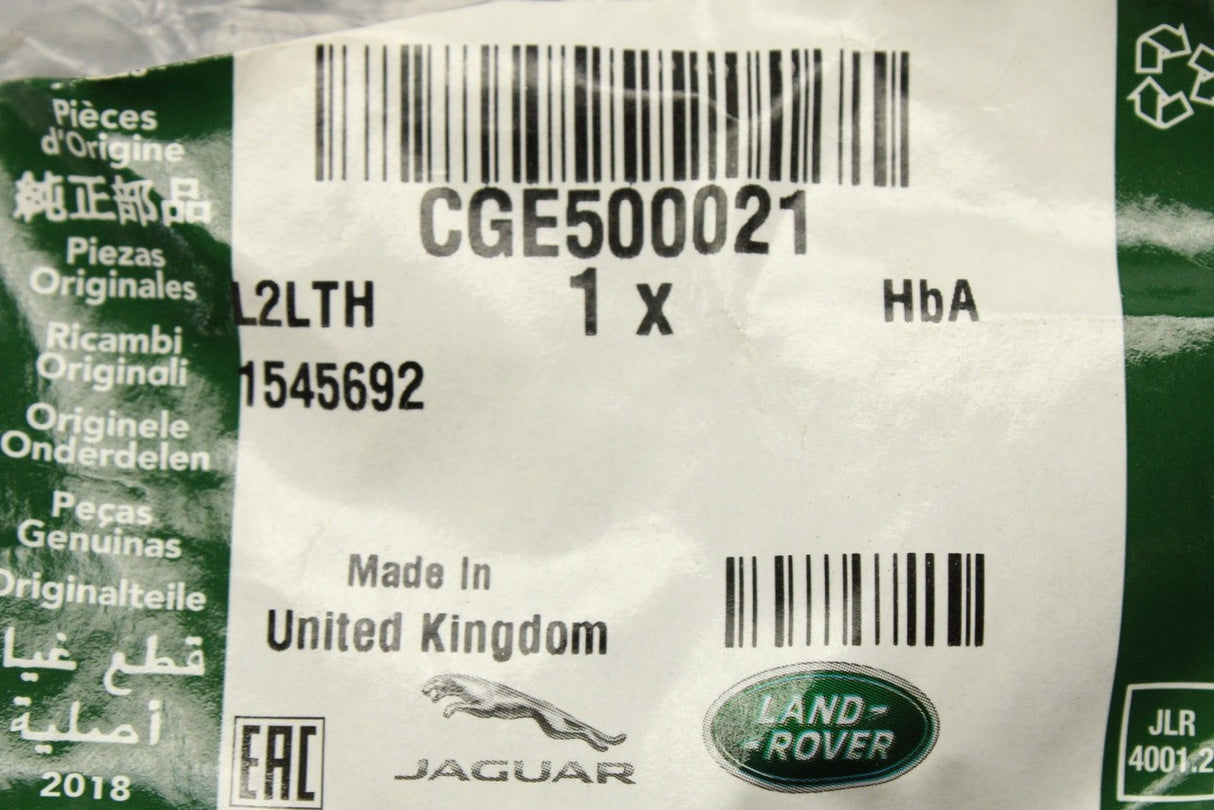 Land Rover Discovery 3 2005-09 rear door moulding seal (right) CGE500021