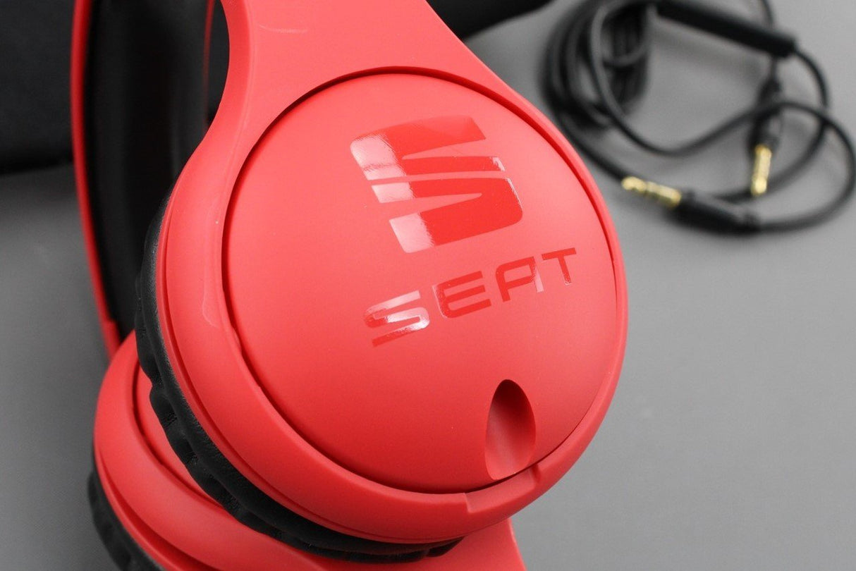 SEAT Essentials collection Headphones (foldable, red) 6H1063702 GAD