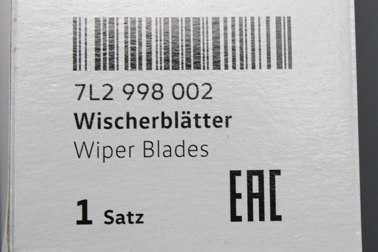 VW Transporter T5.1 T6 T6.1 front windscreen wiper blades set 7L2998002