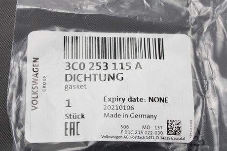 VW Audi Skoda SEAT Adblue injector nozzle seal 3C0253115A