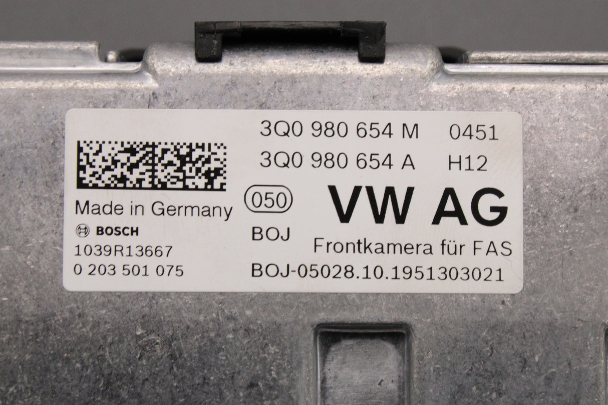 Audi A1 Q3 SQ3 RSQ3 SEAT Tarraco 2019-on front assist camera 3Q0980654M