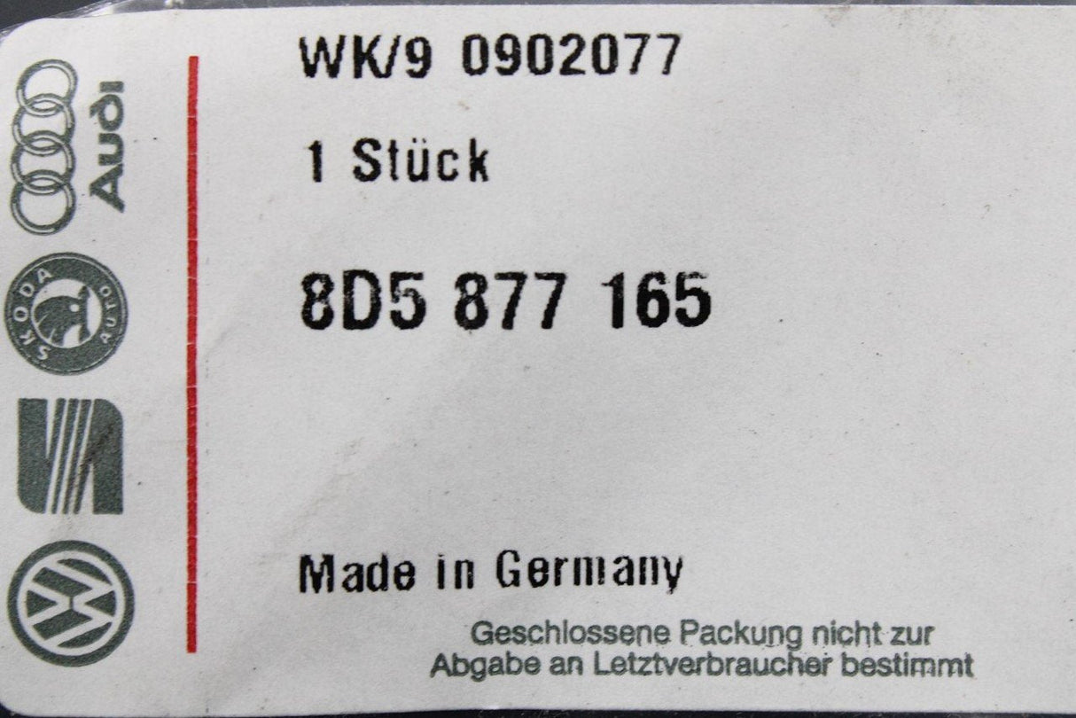 VW Audi SEAT slide with countersunk bolt for sunroof cover 8D5877165