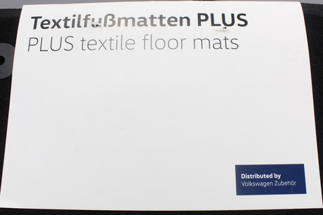 VW T-Roc Cabriolet 2020- carpet floor mat set RHD black 2GR061404 WGK