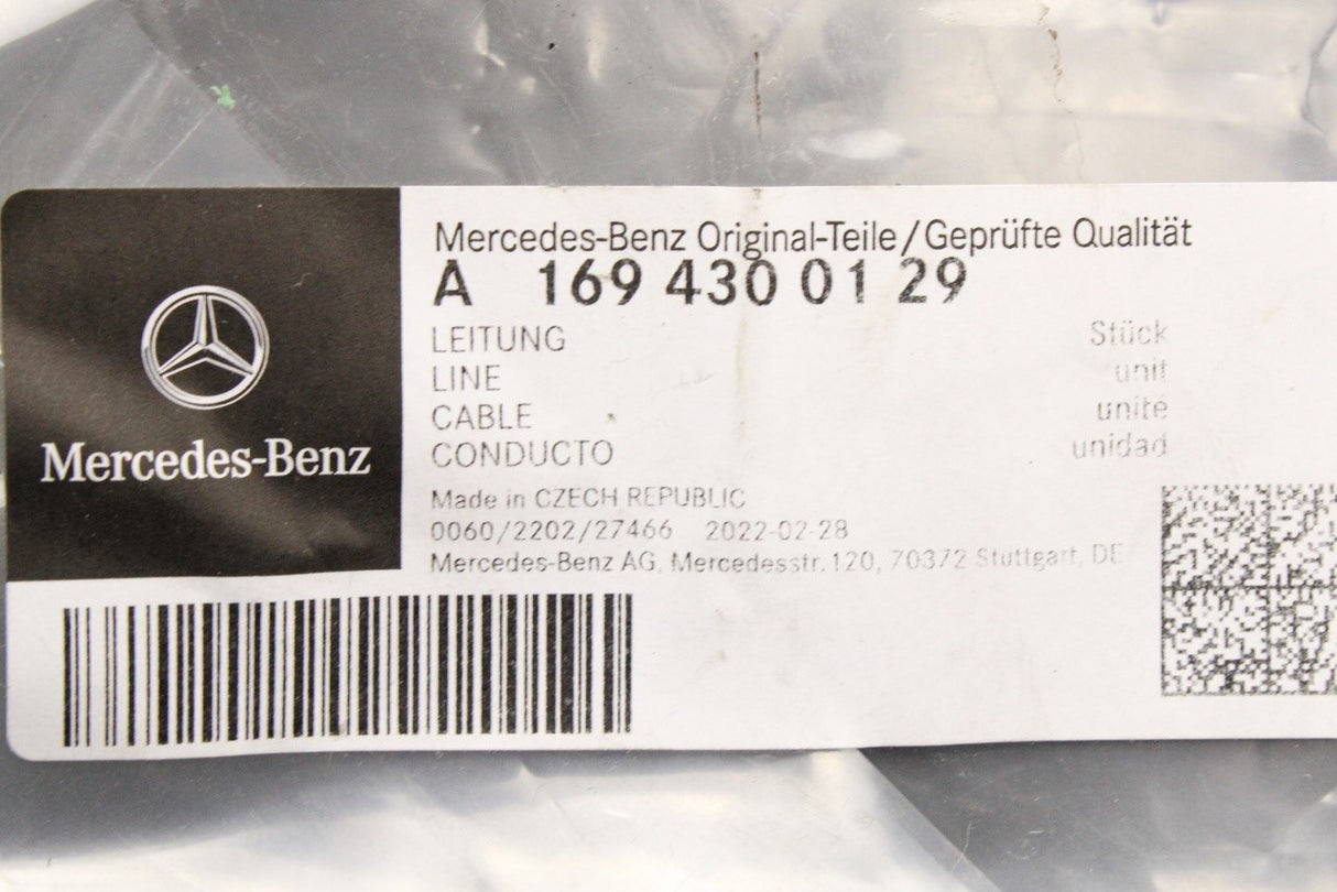 Mercedes-Benz B-Class RHD brake servo vacuum line A1694300129
