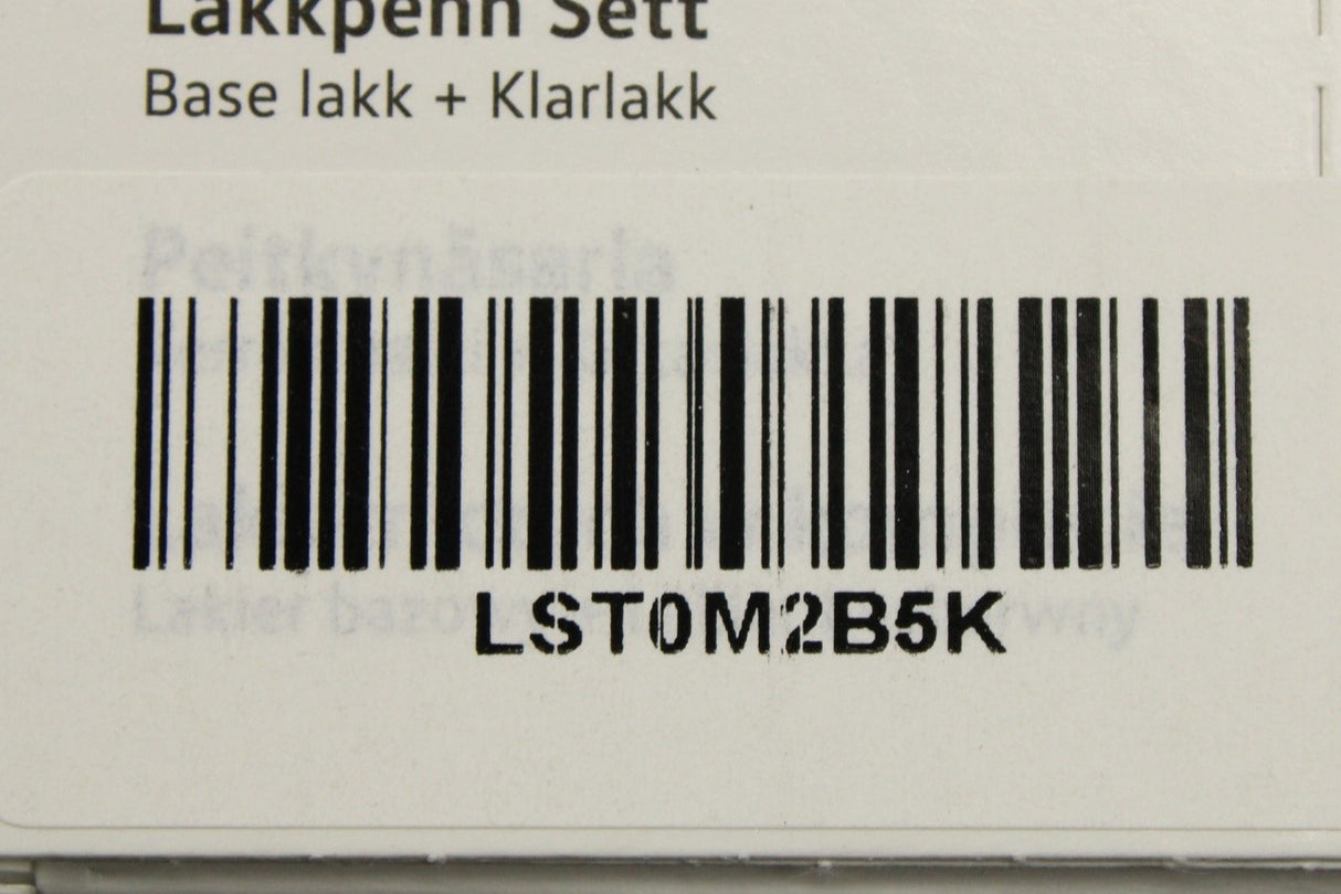 VW touch up paint set Reef Blue metallic LB5K (x2 9ml) LST0M2B5K