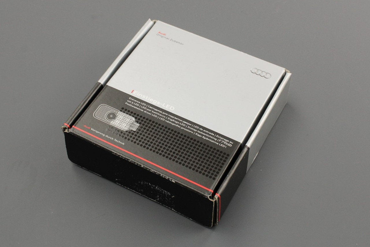 Audi "Quattro" accessory LED projector entry puddle lights 4G0052130H