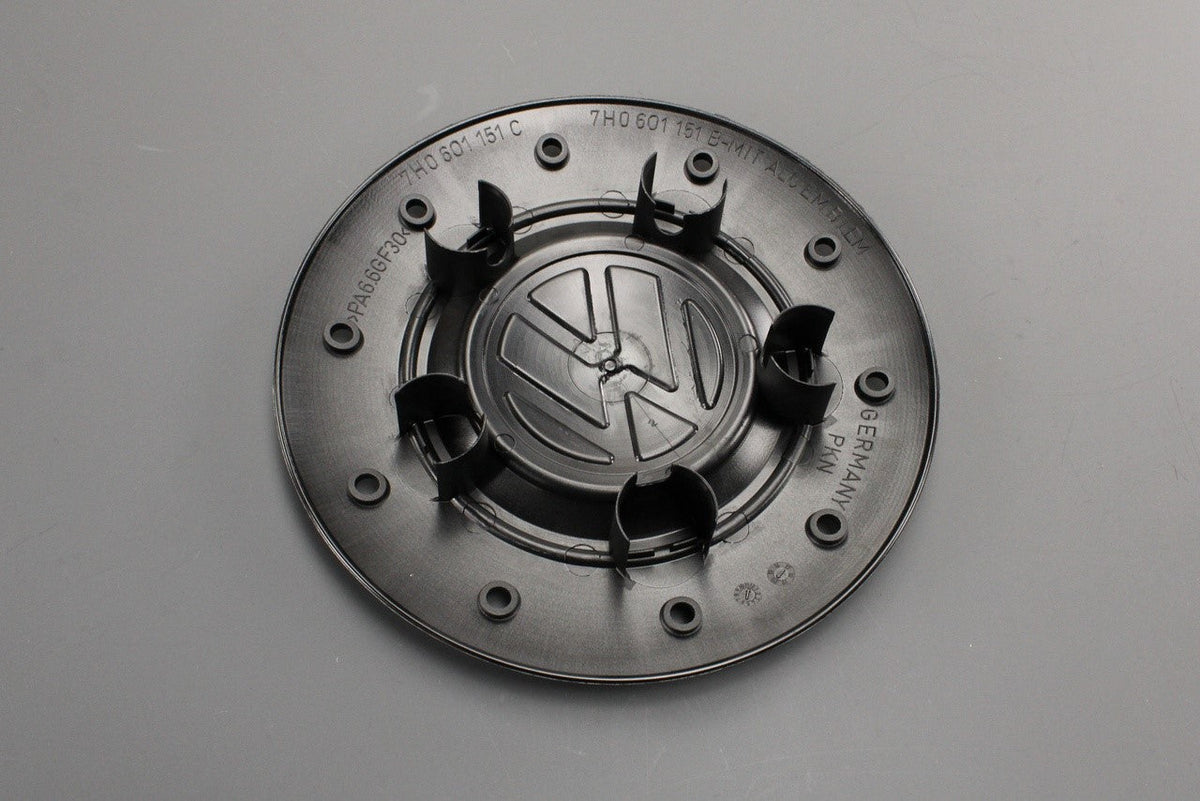 VW Transporter T5 T5.1 03-15 steel wheel centre cap (x1) 7H0601151C 9B9