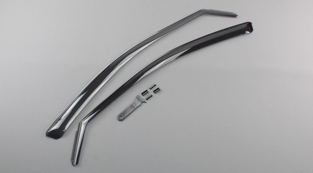 VW Polo AW 2017- Front wind deflectors smoke grey accessory 2G0072193