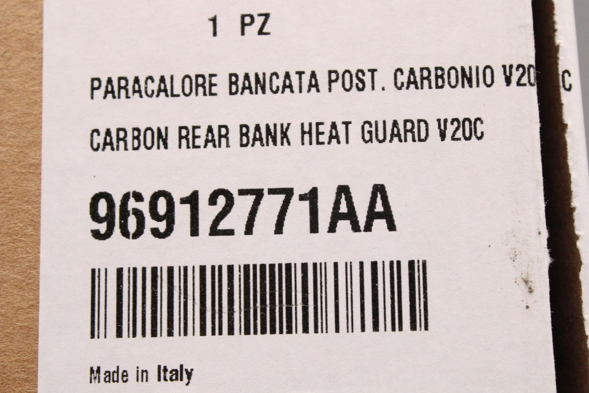 Ducati Streetfighter V4 Lamborghini high exhaust heat shield 96981691AA