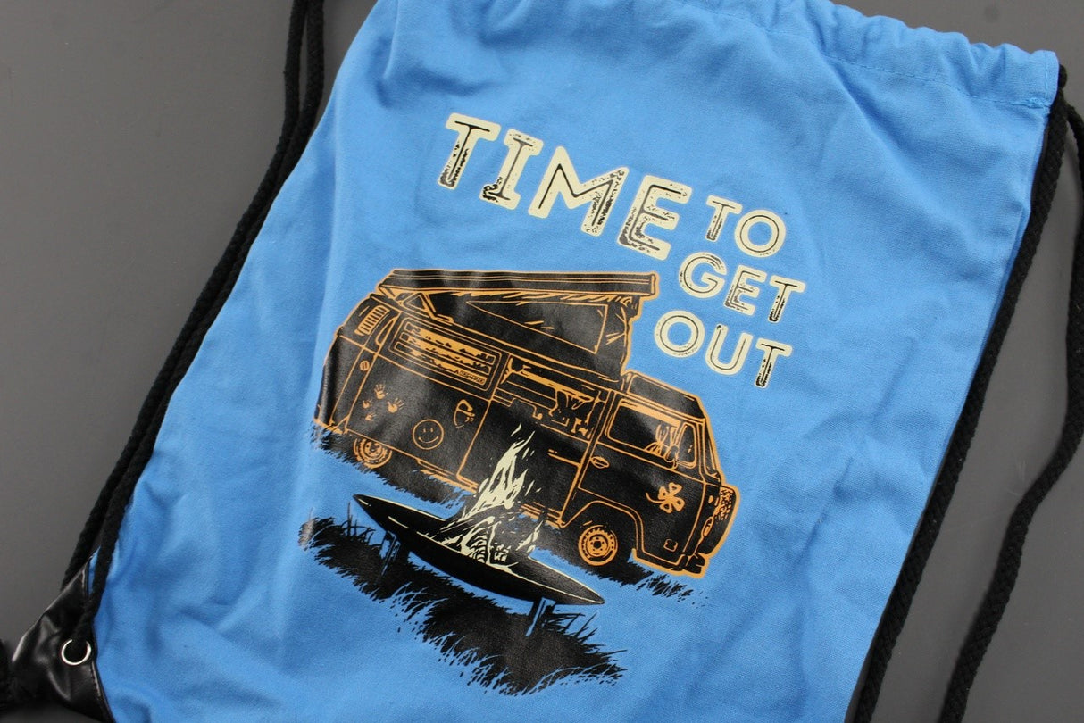 VW drawstring bag with classic camper print 7E9087318