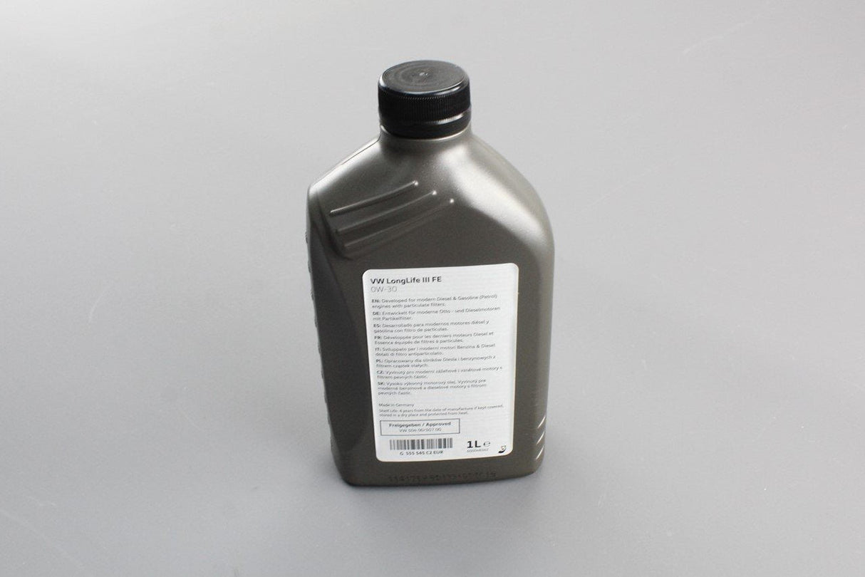 VW 0W-30 LongLife III FE high performance engine oil 1L GS55545C2