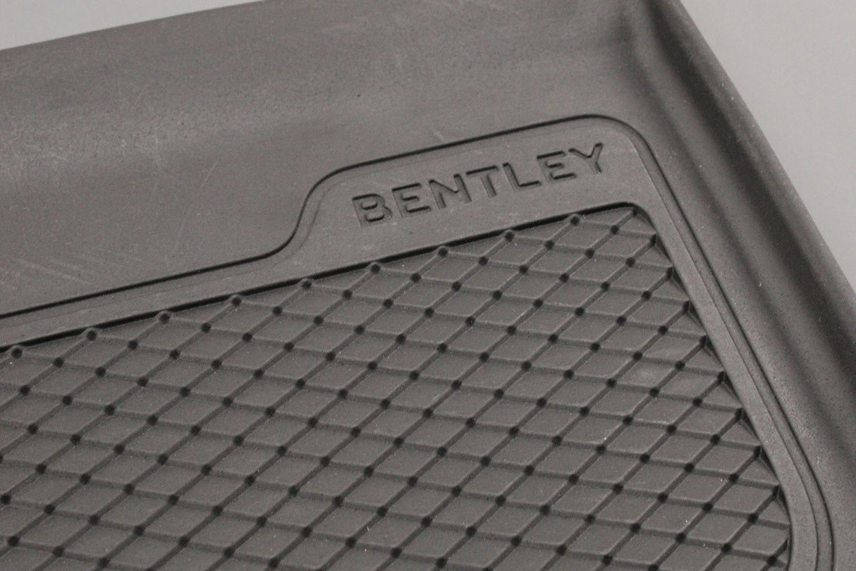 Bentley Continental GT 18-on GTC 19-on rear rubber floor mats 3SD862451