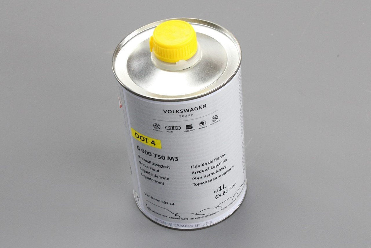 VW Audi Skoda SEAT DOT 4 brake fluid (1L) B000750M3