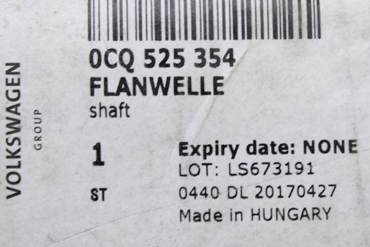 VW Amarok Audi A4 A5 A6 Q7 rear driveshaft flange cup (right) 0CQ525354
