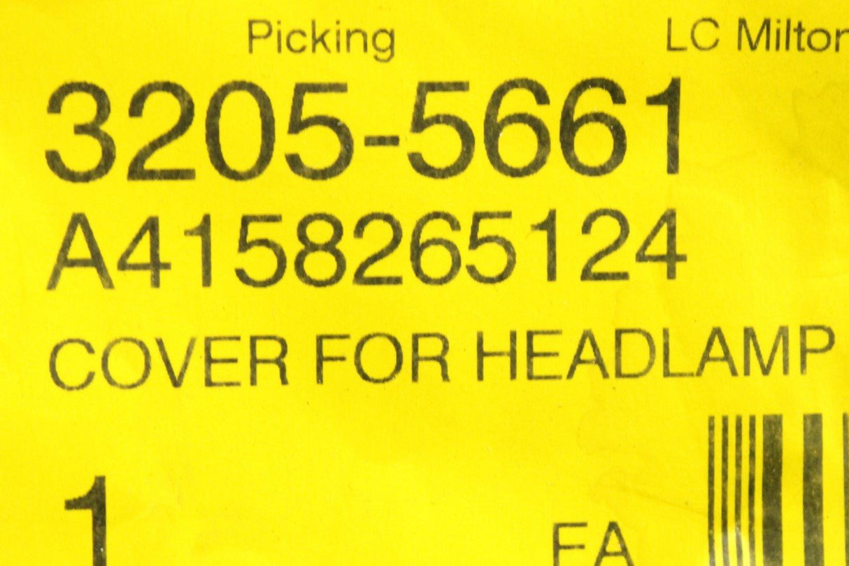 Mercedes-Benz headlight bulb cover cap A4158265124