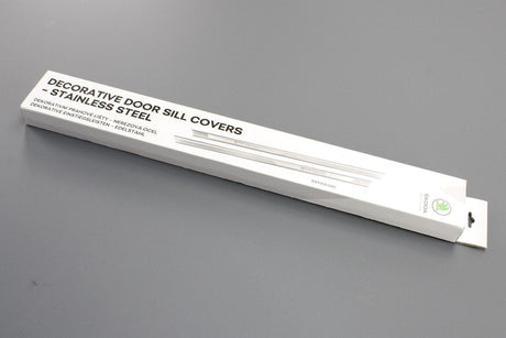 Skoda Enyaq 21-on stainless steel door sill protectors (front) 5LA071303