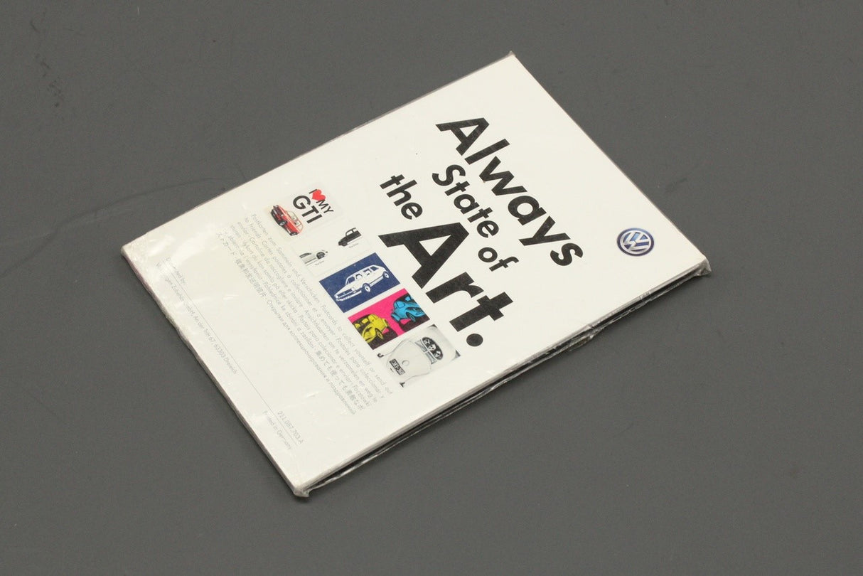 VW Merchandise classic post card set (x5) 211087703A