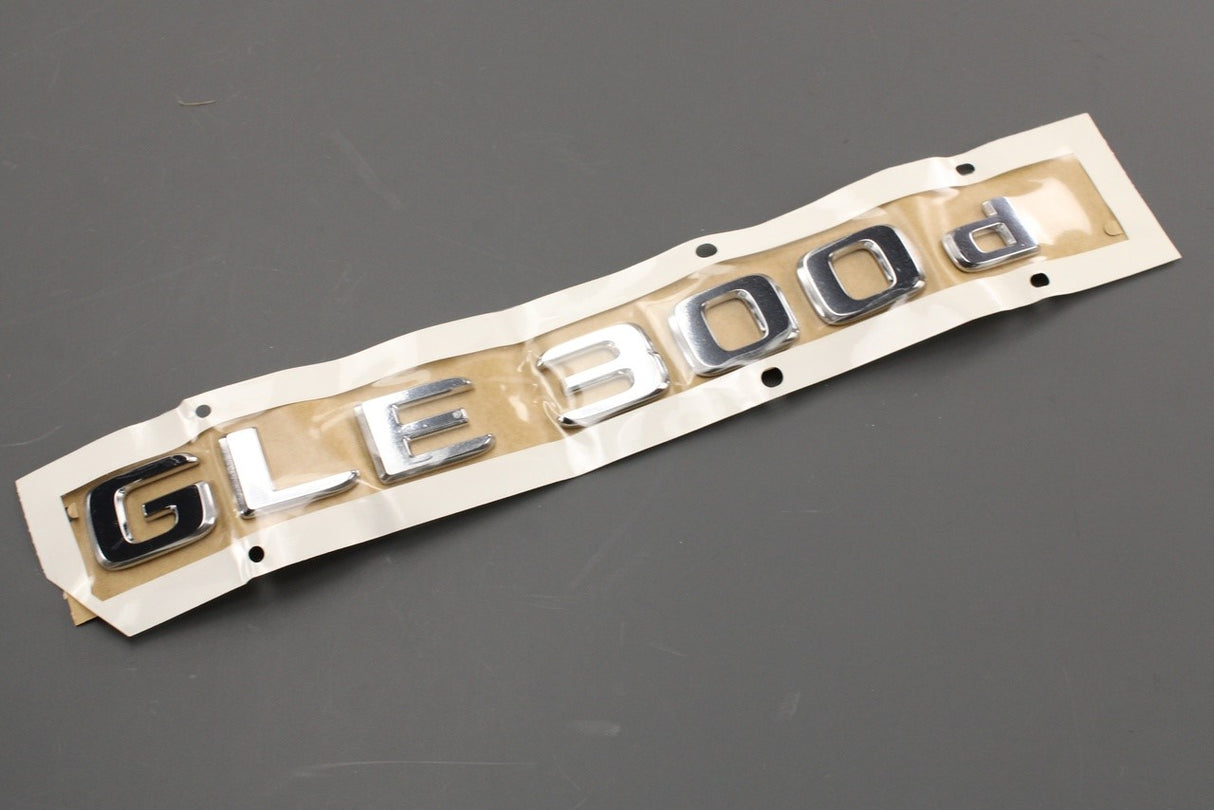 Mercedes-Benz GLE 300d rear boot lid lettering badge A1678171400