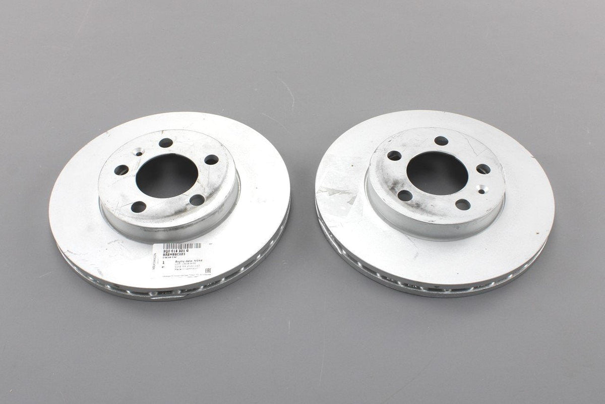 VW Polo AW Audi A1 Skoda SEAT brake discs pair 256x22 (front) 2Q0615301G