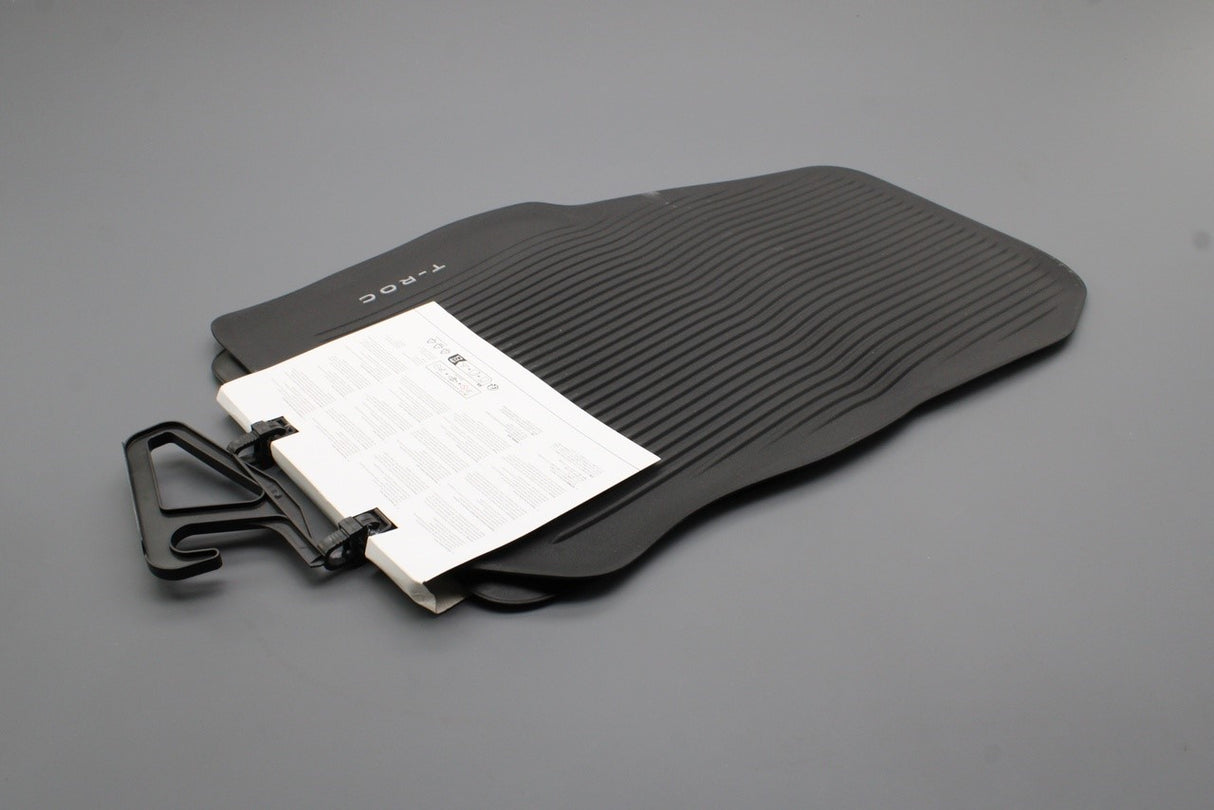 VW T-Roc 2026-on RHD all weather floor mats (front, centre & rear) 2GW061502 82V / 2GV061512 82V / 2GV061580 82V