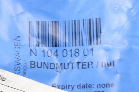 VW Audi Skoda SEAT Hex collared nut M14x1.5 (x1) N10401801