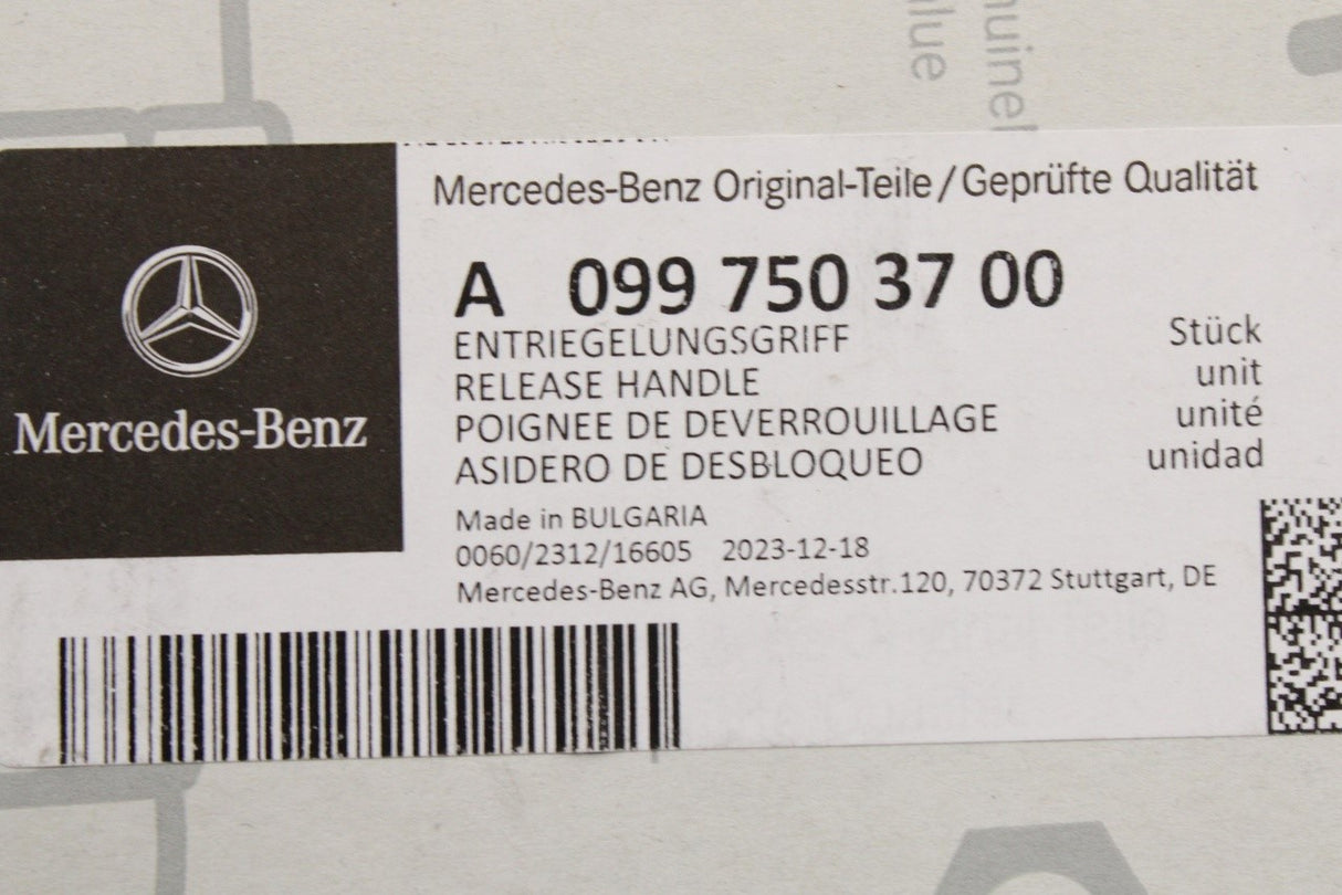 Mercedes-Benz GLE rear boot lid handle A0997503700