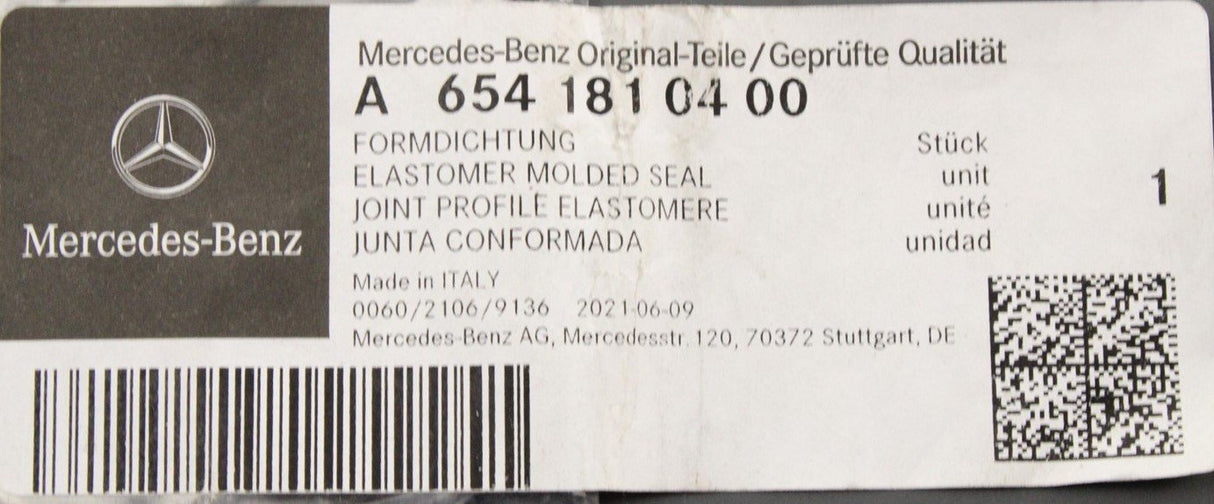 Mercedes-Benz oil pump seal (x1) A6541810400