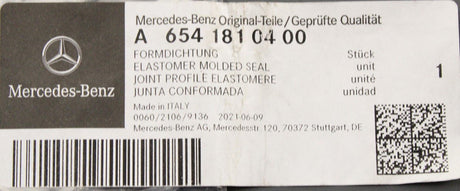 Mercedes-Benz oil pump seal (x1) A6541810400