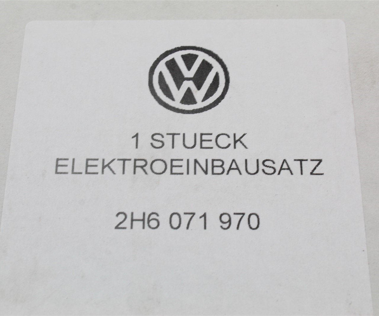 VW Amarok 2H wiring harness for side bars with LED lighting 2H6071970