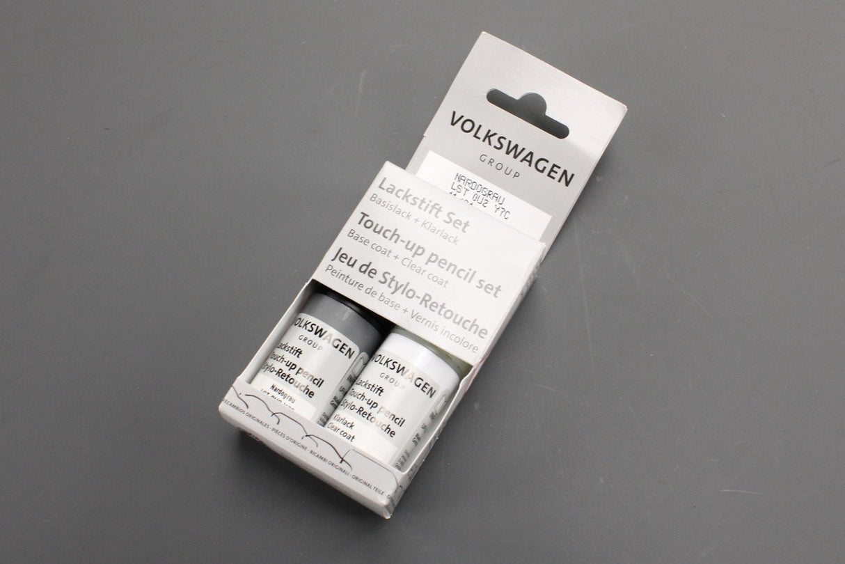 Audi touch up paint pen set x2 9ml Nardo Grey LY7C LST0U2Y7C