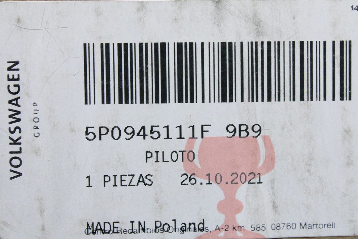 SEAT Altea 2007-2015 rear tail light unit (left) 5P0945111F 9B9