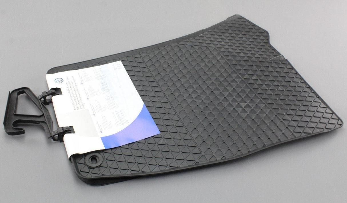 VW Polo 9N 9N3 2002-09 Front rubber floor mats 6Q2061501A 041