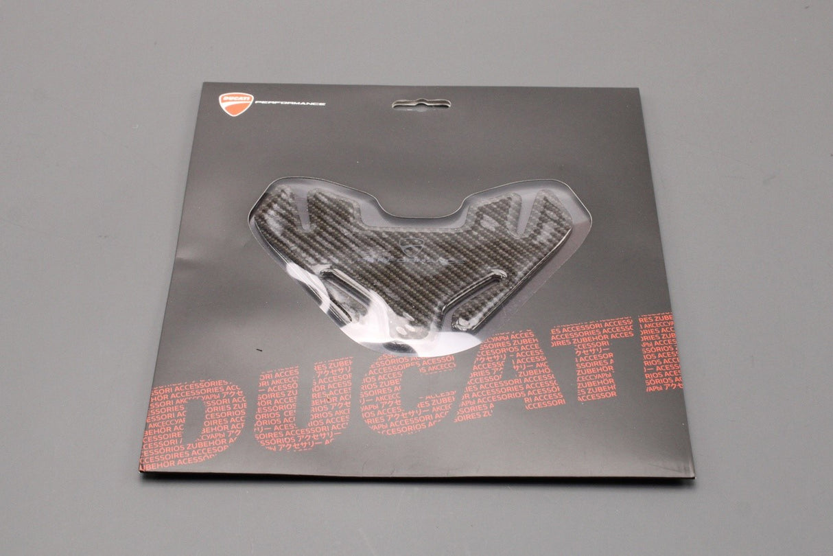 Ducati Hypermotard 950 carbon fibre adhesive tank protector 97480191A
