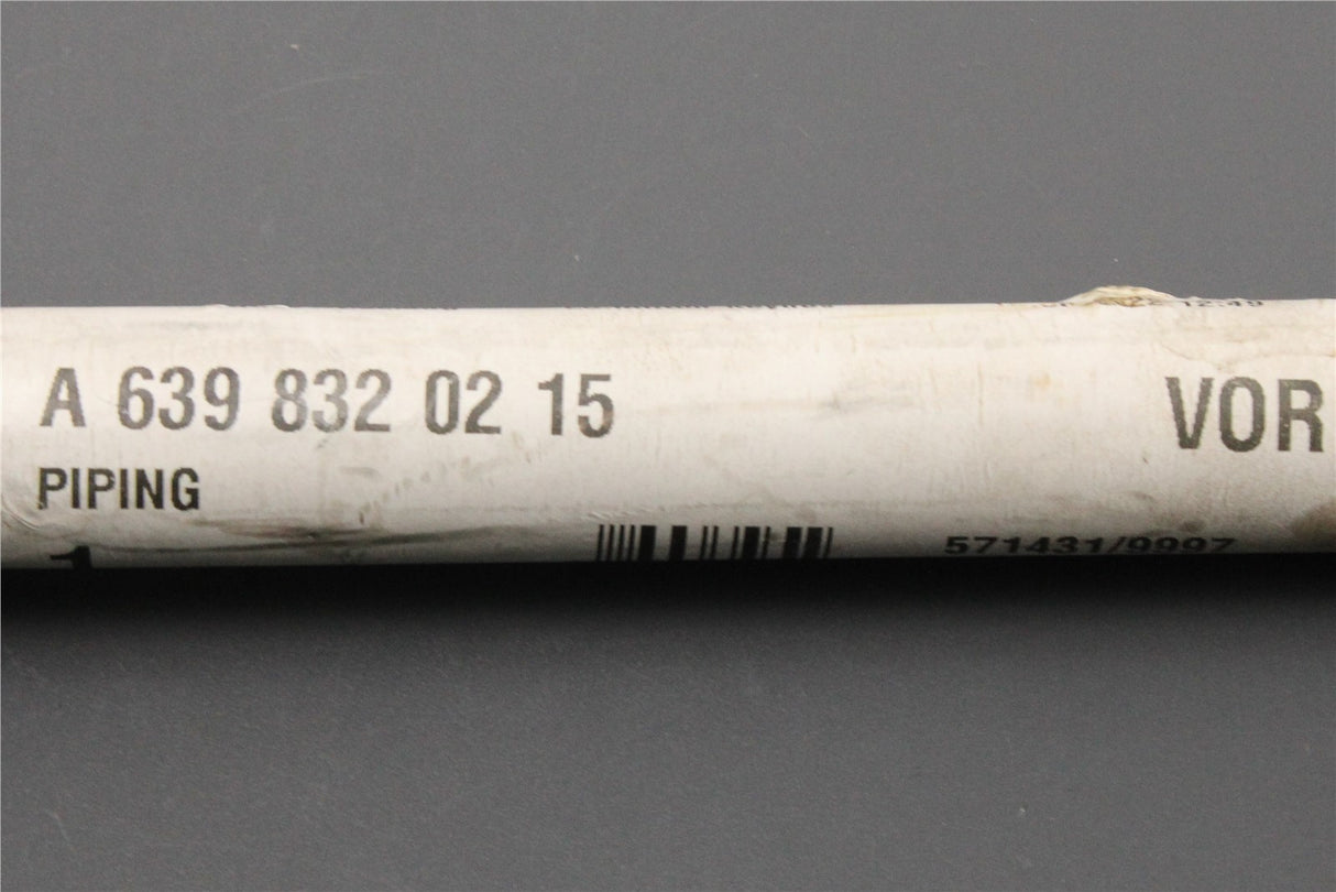 Mercedes-Benz Viano W639 rear heater matrix pipe (central) A6398320215