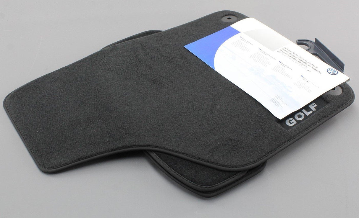 VW Golf Cabriolet MK6 2012-16 premium carpet mats set RHD 5K7061270AWGK