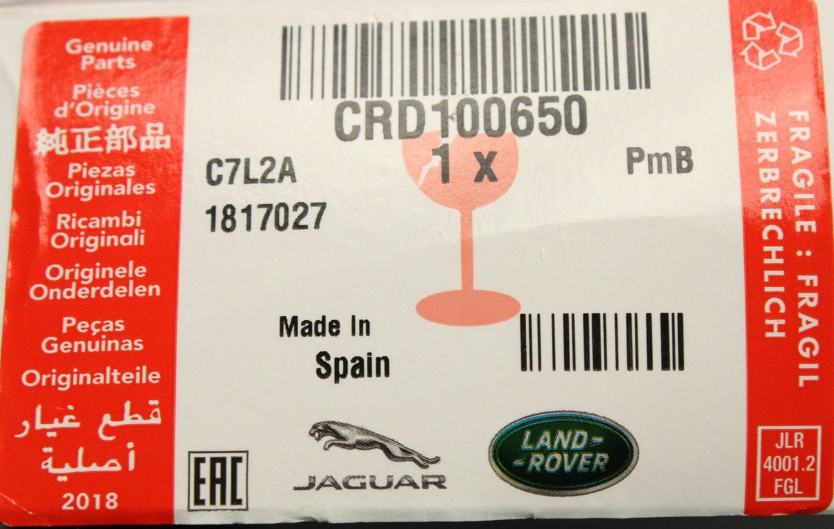 Land Rover Discovery 2 98-04 exterior wing mirror glass (left) CRD100650